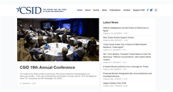 Desktop Screenshot of csidonline.org
